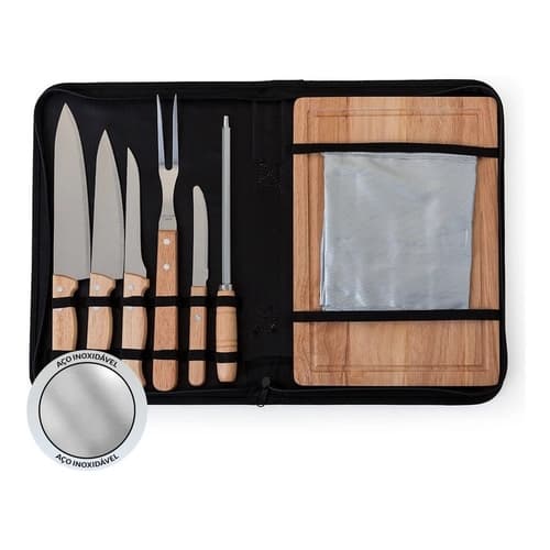 Kit Churrasco 8 Peças